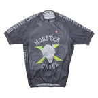 STARLIGHT Boys Black Monster Cross Graphic T-Shirt M Short Sleeve Round Neck