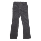 CARHARTT Mens Cotton Blend Black Regular Straight Trousers W28 L31 Durable