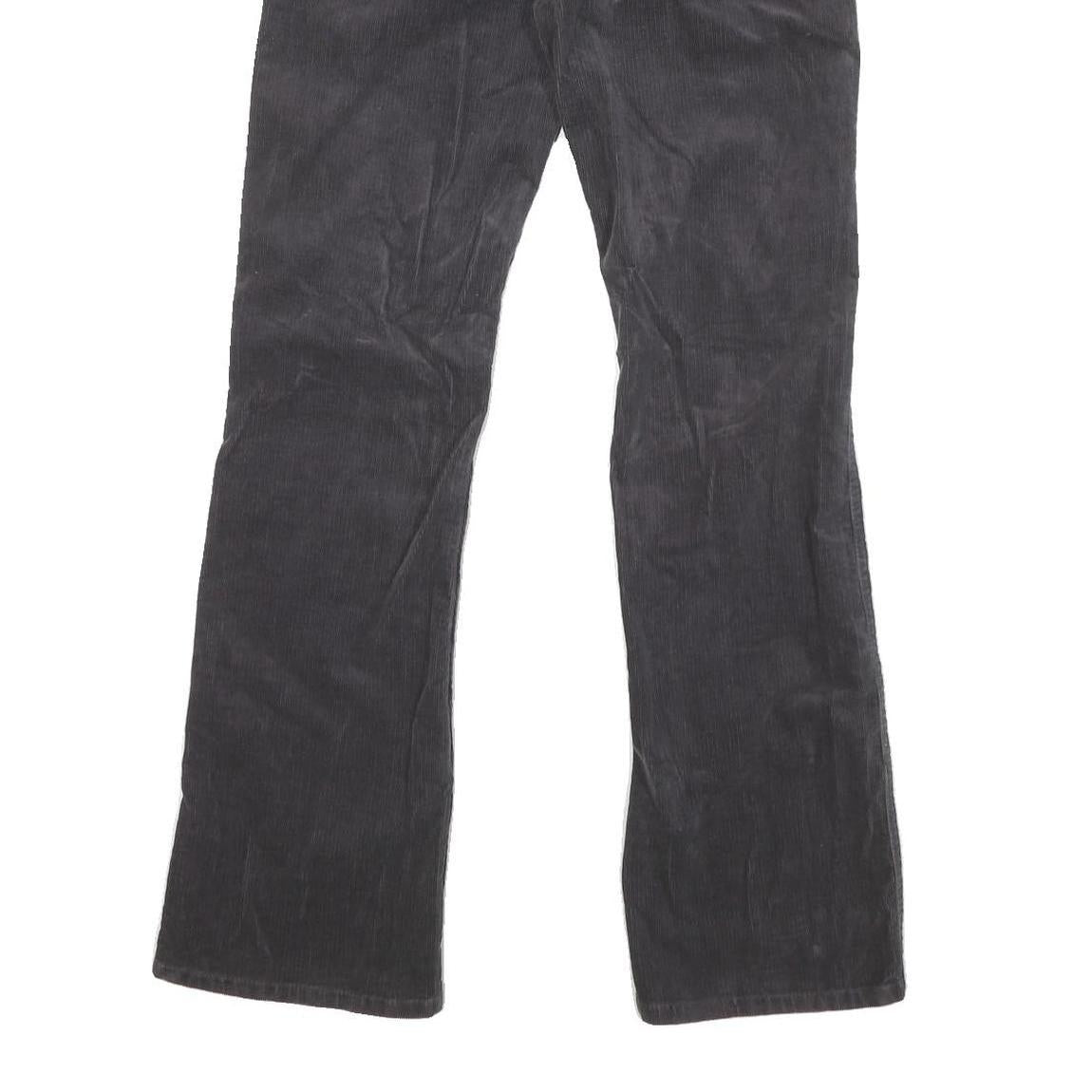 CARHARTT Mens Cotton Blend Black Regular Straight Trousers W28 L31 Durable