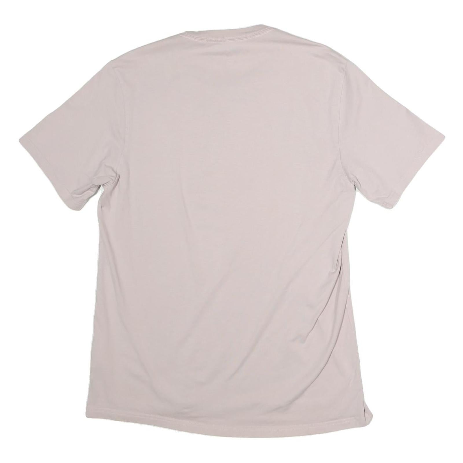 CONVERSE Mens Beige Graphic T-Shirt L Short Sleeve Crew Neck Cotton Casual