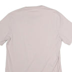 CONVERSE Mens Beige Graphic T-Shirt L Short Sleeve Crew Neck Cotton Casual