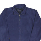 REGATTA Mens Blue Jacket L Polyester Blend Plain Zip Outdoor Casual