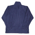 REGATTA Mens Blue Jacket L Polyester Blend Plain Zip Outdoor Casual