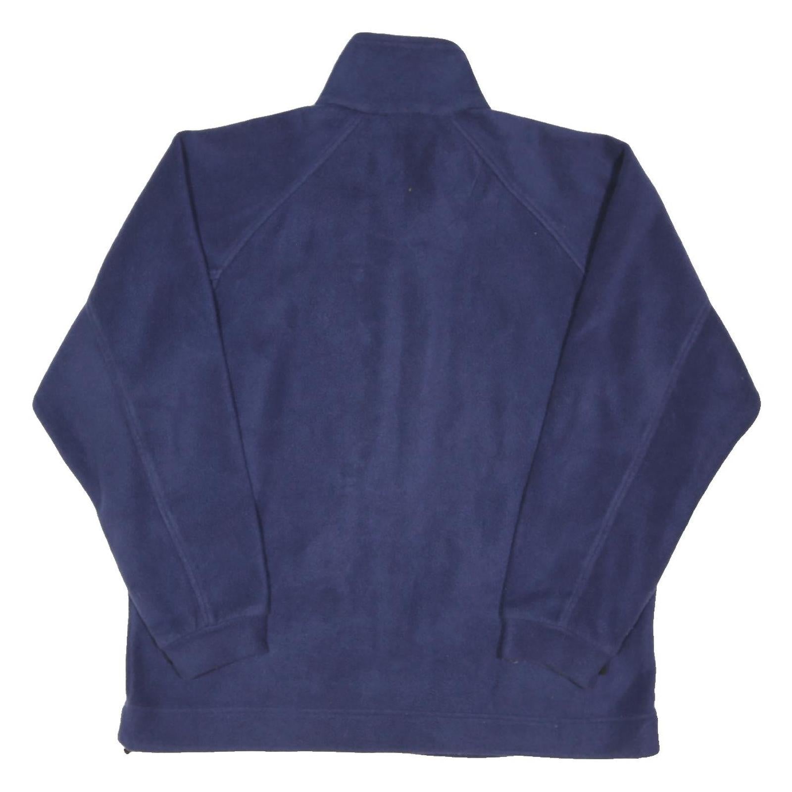 REGATTA Mens Blue Jacket L Polyester Blend Plain Zip Outdoor Casual