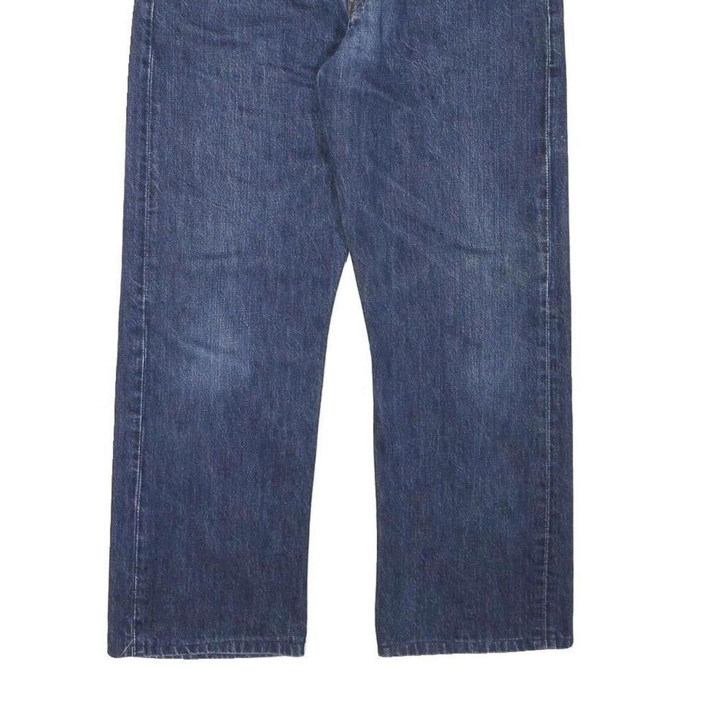 LEVI'S 501 Mens Jeans Blue Regular Straight Denim Medium W32 L26 Classic Fit