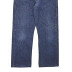 LEVI'S 501 Mens Jeans Blue Regular Straight Denim Medium W32 L26 Classic Fit