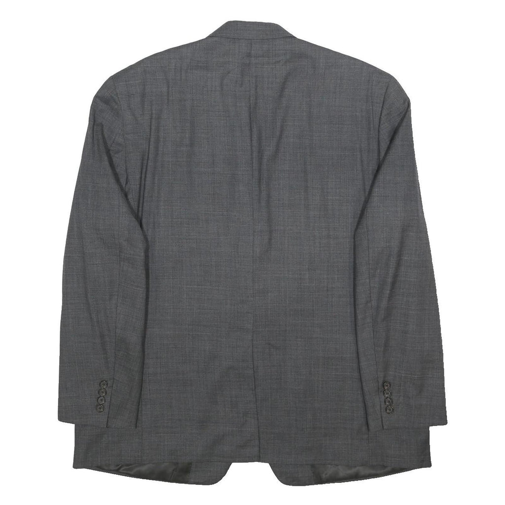 LAUREN RALPH LAUREN Mens Grey Wool Blazer Jacket XL Classic Tailored Button
