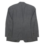 LAUREN RALPH LAUREN Mens Grey Wool Blazer Jacket XL Classic Tailored Button