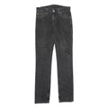 LEVI'S 511 Mens Jeans Black Slim Skinny Denim Medium W31 L34 Stylish Zip