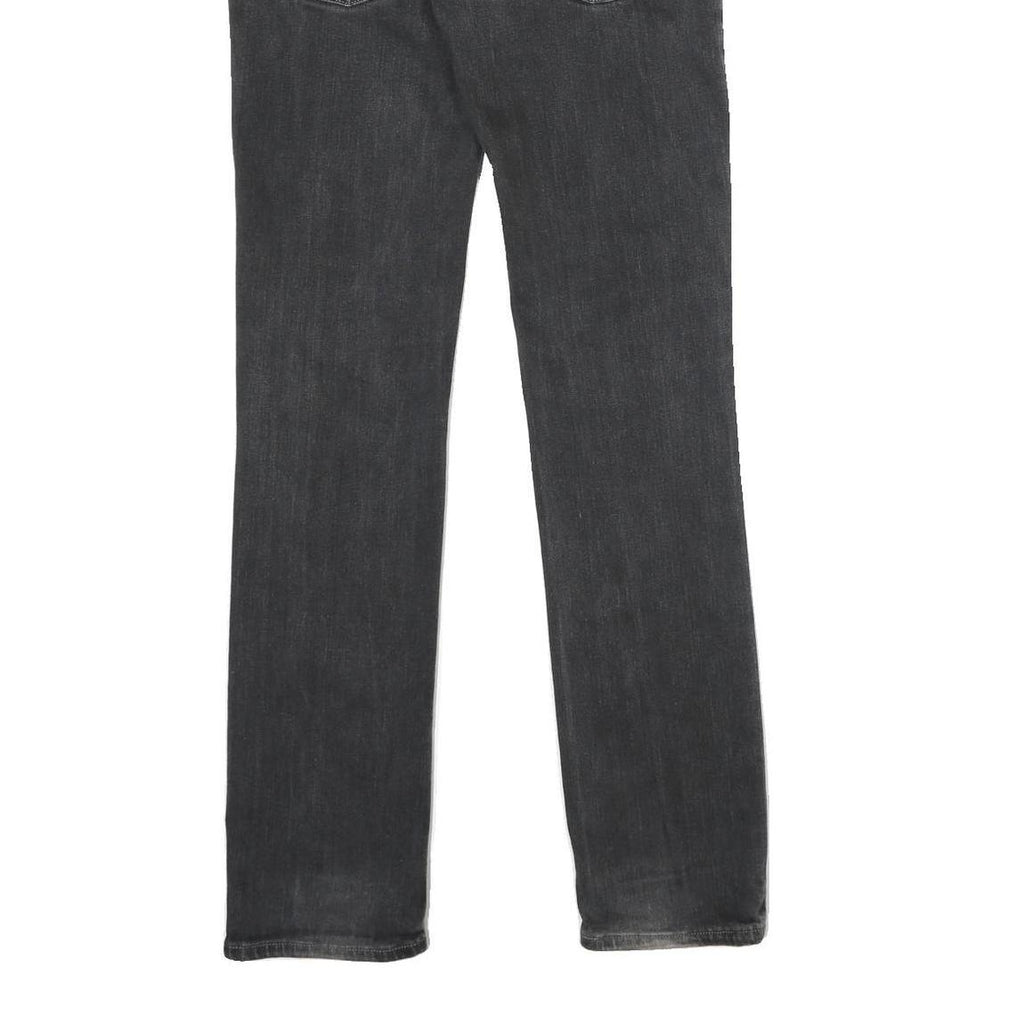 LEVI'S 511 Mens Jeans Black Slim Skinny Denim Medium W31 L34 Stylish Zip