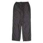 REEBOK Womens Joggers Black Slim Straight UK 12 W26 L32 Sports Casual Track