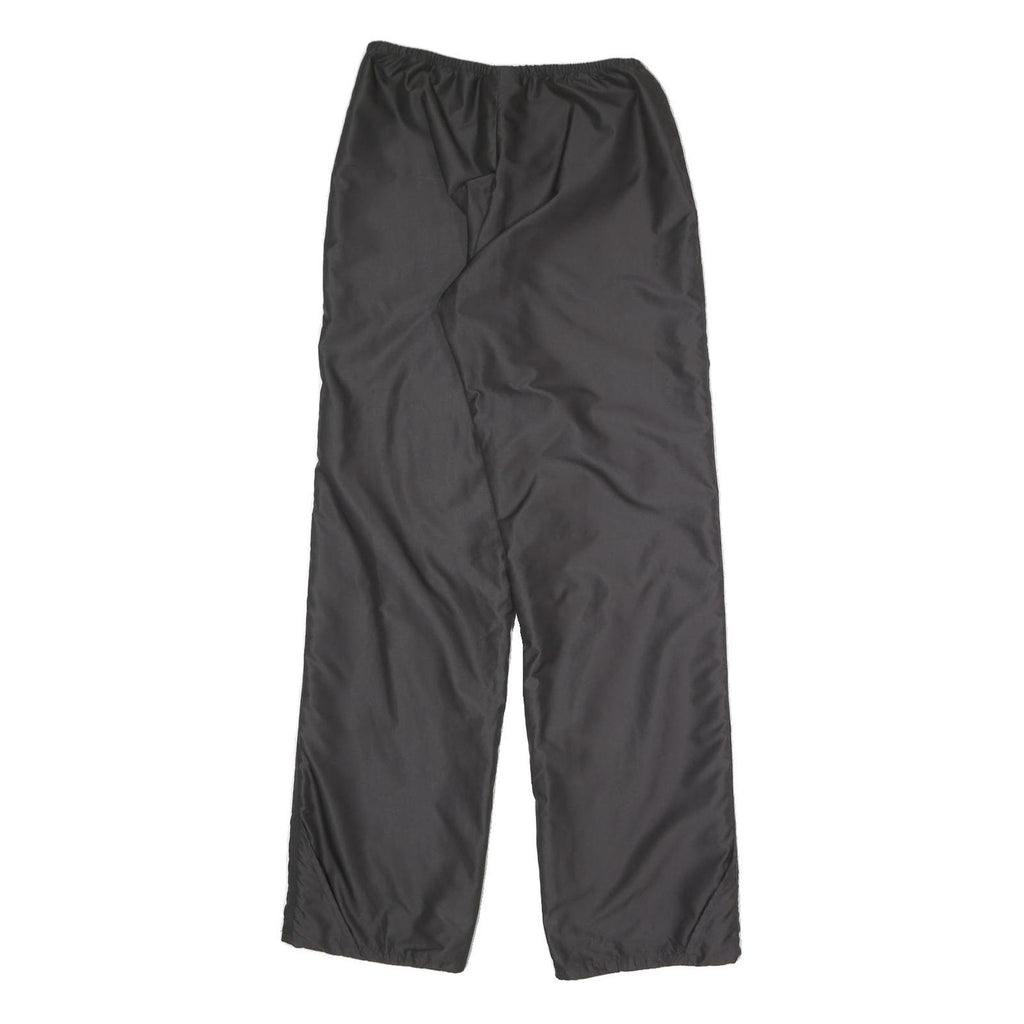 REEBOK Womens Joggers Black Slim Straight UK 12 W26 L32 Sports Casual Track