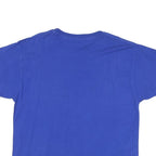 CHAMPION Mens Blue Classic T-Shirt L Short Sleeve Crew Neck Cotton Blend