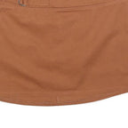 LOVE ON A HANGER Womens Brown Mini Cotton Blend Plain Skirt M Casual Fashion