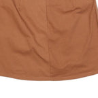 LOVE ON A HANGER Womens Brown Mini Cotton Blend Plain Skirt M Casual Fashion