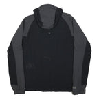 RAB Mens Black & Grey Outdoor Jacket L Polyamide Blend Zip Hooded Fair Condition