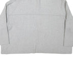 ZARA KNIT Mens Grey Plain Cotton Blend Crew Neck Basic Knit Jumper M Casual