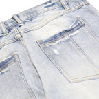 SOUTHERN Mens Light Blue Denim Cargo Shorts M W33 Workwear Pockets Casual