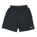NIKE Mens Shorts Black & White Sports Casual XL W32 Polyester Athletic Gym