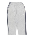 ADIDAS Womens Joggers Grey & Dark Blue XS W20 L27 Slim Tapered Fit Comfortable