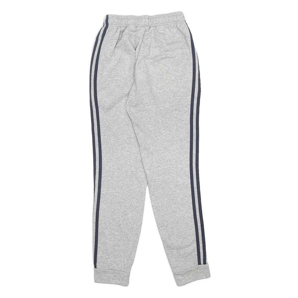 ADIDAS Womens Joggers Grey & Dark Blue XS W20 L27 Slim Tapered Fit Comfortable