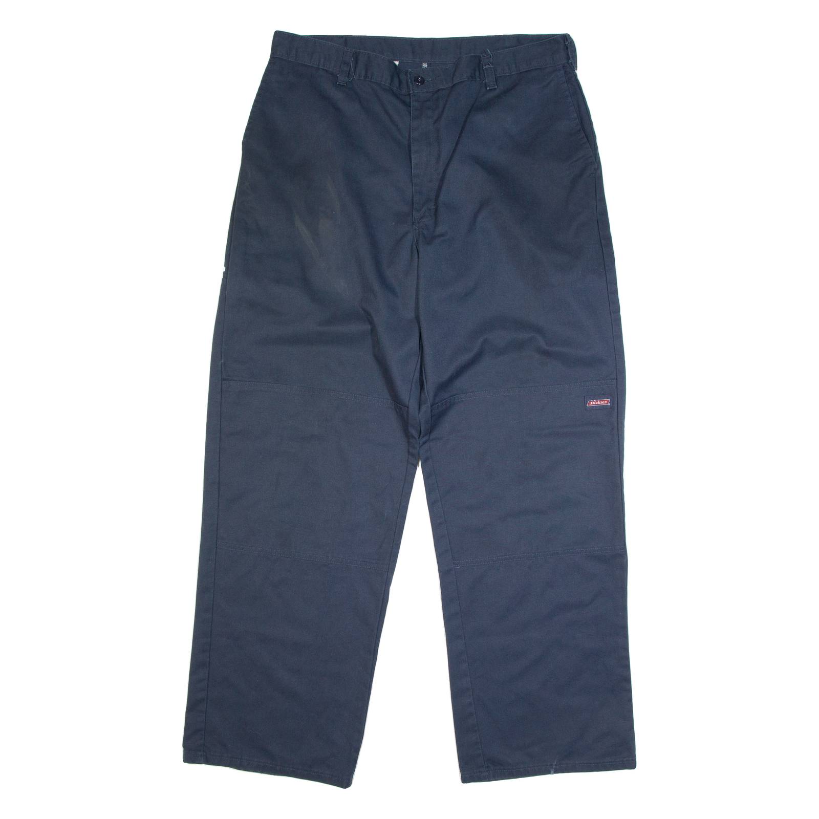 DICKIES Chino Style Workwear Mens Trousers Blue Classic Straight W35 L31