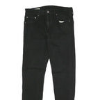 LEVI'S 512 BIG E Mens Jeans Black Slim Skinny Denim W28 L30 Classic Zip