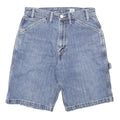 CALVIN KLEIN JEANS Mens Blue Denim Casual Shorts M W28 Classic Fit Cotton Blend