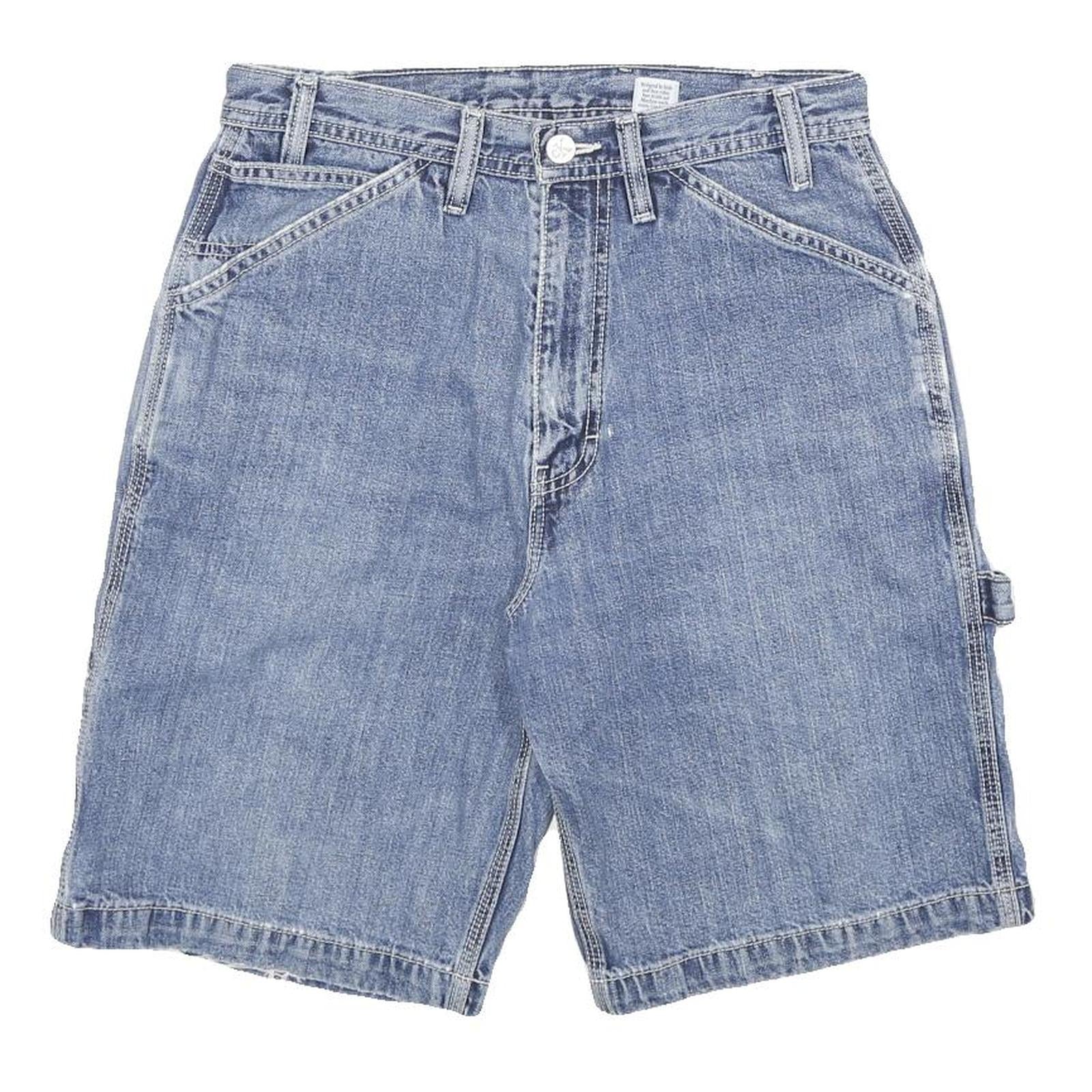 CALVIN KLEIN JEANS Mens Blue Denim Casual Shorts M W28 Classic Fit Cotton Blend