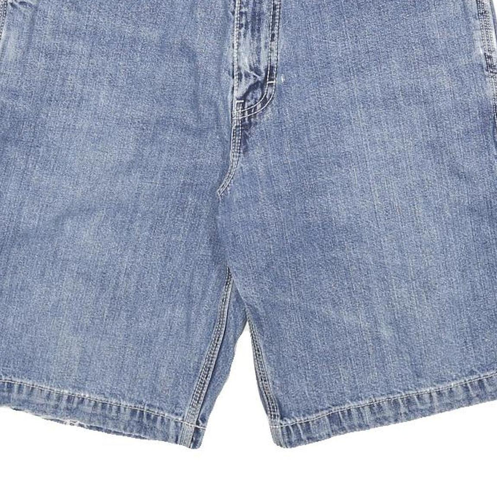 CALVIN KLEIN JEANS Mens Blue Denim Casual Shorts M W28 Classic Fit Cotton Blend