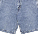 CALVIN KLEIN JEANS Mens Blue Denim Casual Shorts M W28 Classic Fit Cotton Blend