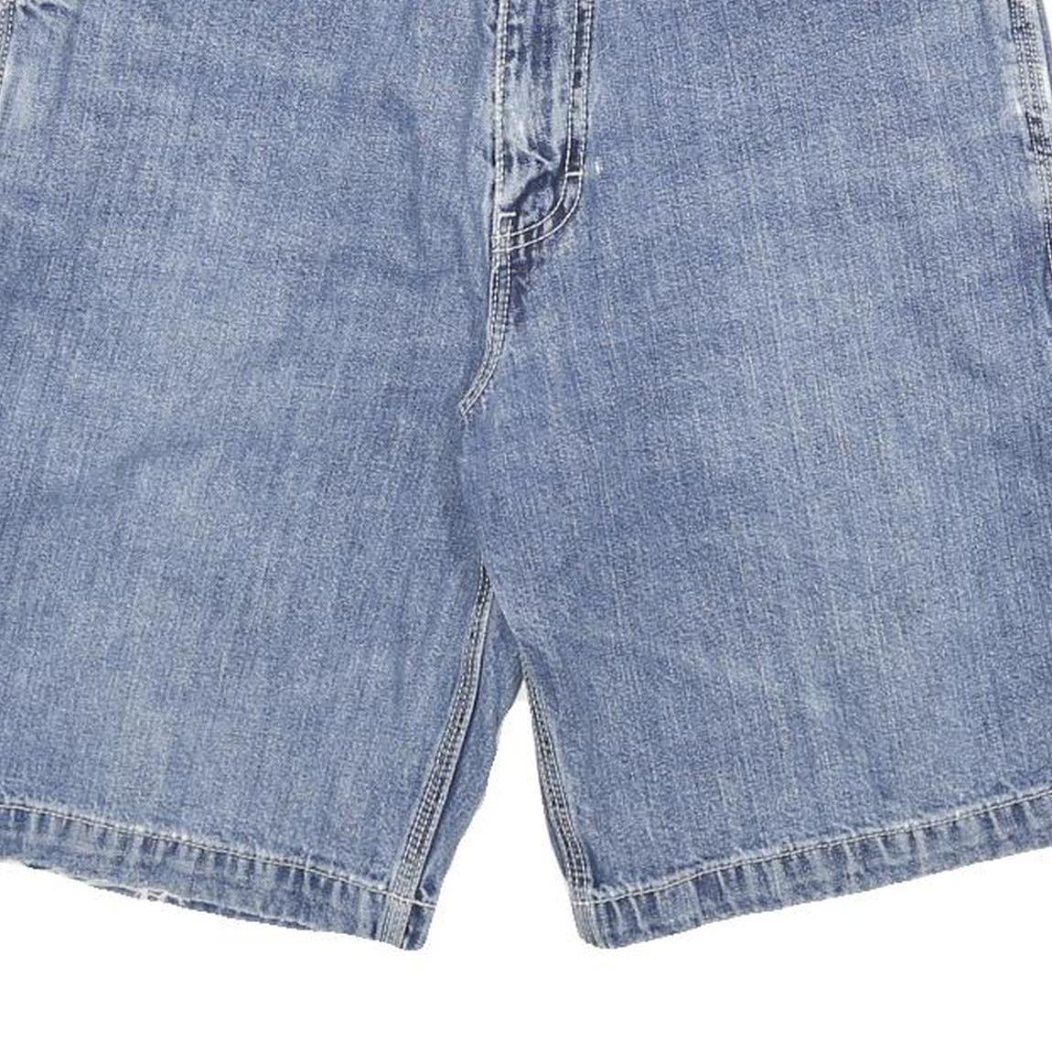 CALVIN KLEIN JEANS Mens Blue Denim Casual Shorts M W28 Classic Fit Cotton Blend