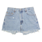 LEVI'S Altered 505 Womens Denim Shorts Blue S W28