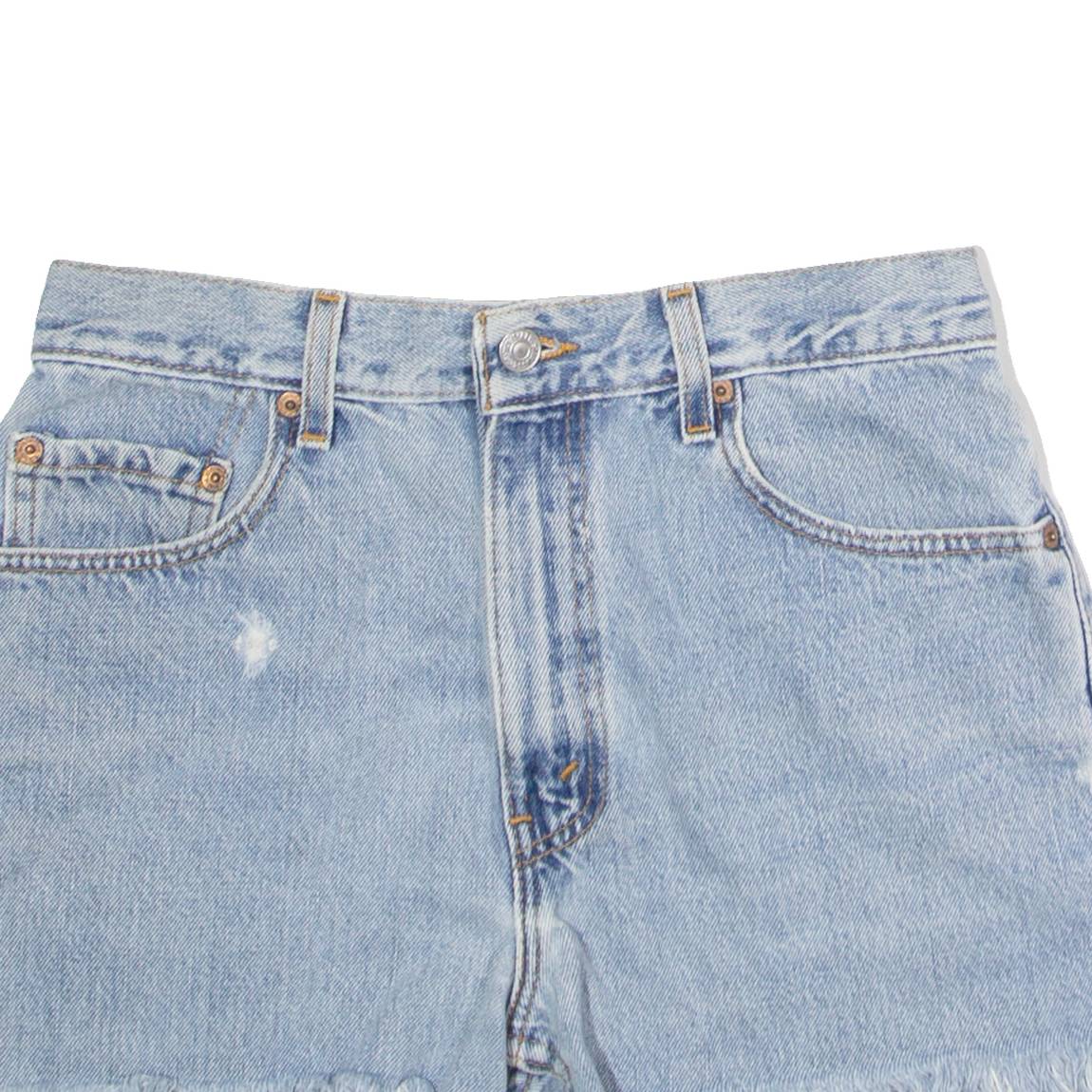 LEVI'S Altered 505 Womens Denim Shorts Blue S W28