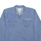 LEVI'S Womens Blue Denim Shirt XL Cotton Button Front Casual Wear