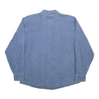 LEVI'S Womens Blue Denim Shirt XL Cotton Button Front Casual Wear