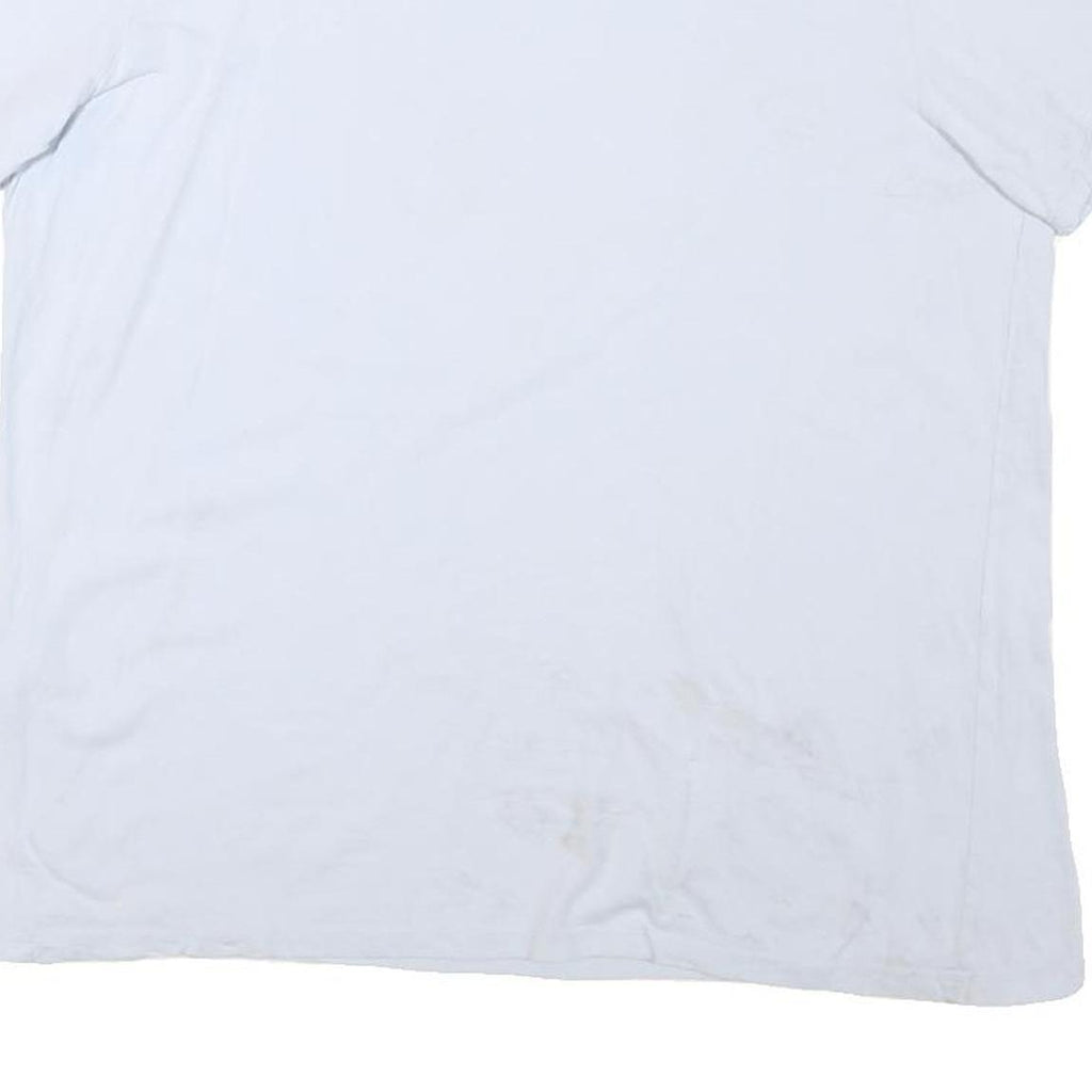 LEVI'S Womens White Cotton Blend Graphic T-Shirt XL Short Sleeve Crew Neck