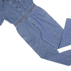 DICKIES Womens Blue Denim Dungarees Regular Fit Cotton Blend M W30 L28 Utility