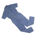 DICKIES Womens Blue Denim Dungarees Regular Fit Cotton Blend M W30 L28 Utility