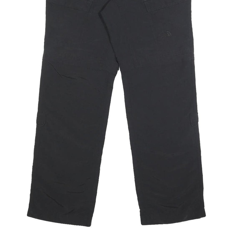 THE NORTH FACE Womens Nylon Black Regular Straight Trousers W30 L31 Outdoor
