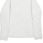 THE NORTH FACE Womens White Jacket M Polyester Zip Outdoor Activewear