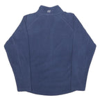 BERGHAUS Womens Blue Jacket S Polyester Plain Zip Outdoor Casual Fleece