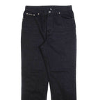 CALVIN KLEIN JEANS Womens Jeans Black Regular Straight W30 L31