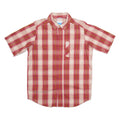 COLUMBIA Mens Shirt Red Check M