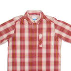 COLUMBIA Mens Shirt Red Check M