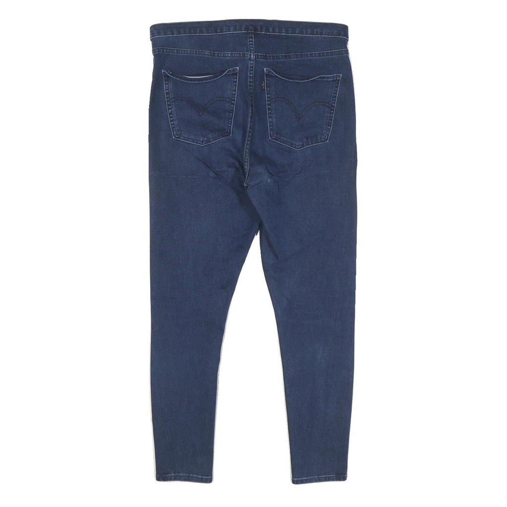 LEVI'S Runaround Super Skinny Womens Jeans Blue Slim Skinny Denim Medium W32 L26