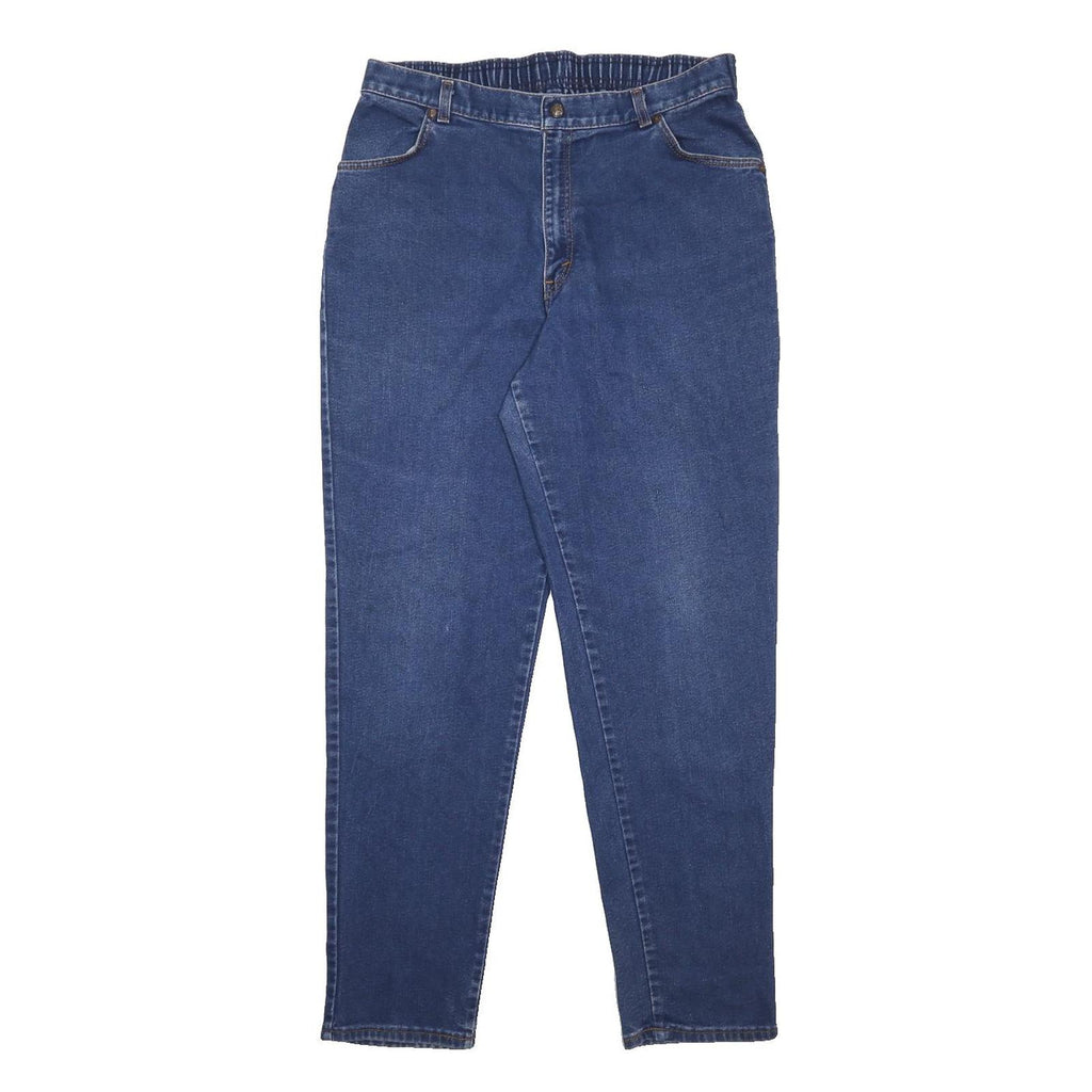 LEVI'S Womens Jeans Blue Regular Skinny Denim Medium W32 L30 Classic Zip Closure