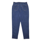 LEVI'S Womens Jeans Blue Regular Skinny Denim Medium W32 L30 Classic Zip Closure