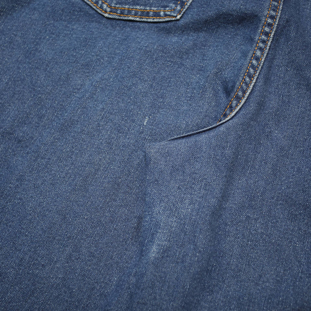 LEVI'S Womens Jeans Blue Regular Skinny Denim Medium W32 L30 Classic Zip Closure