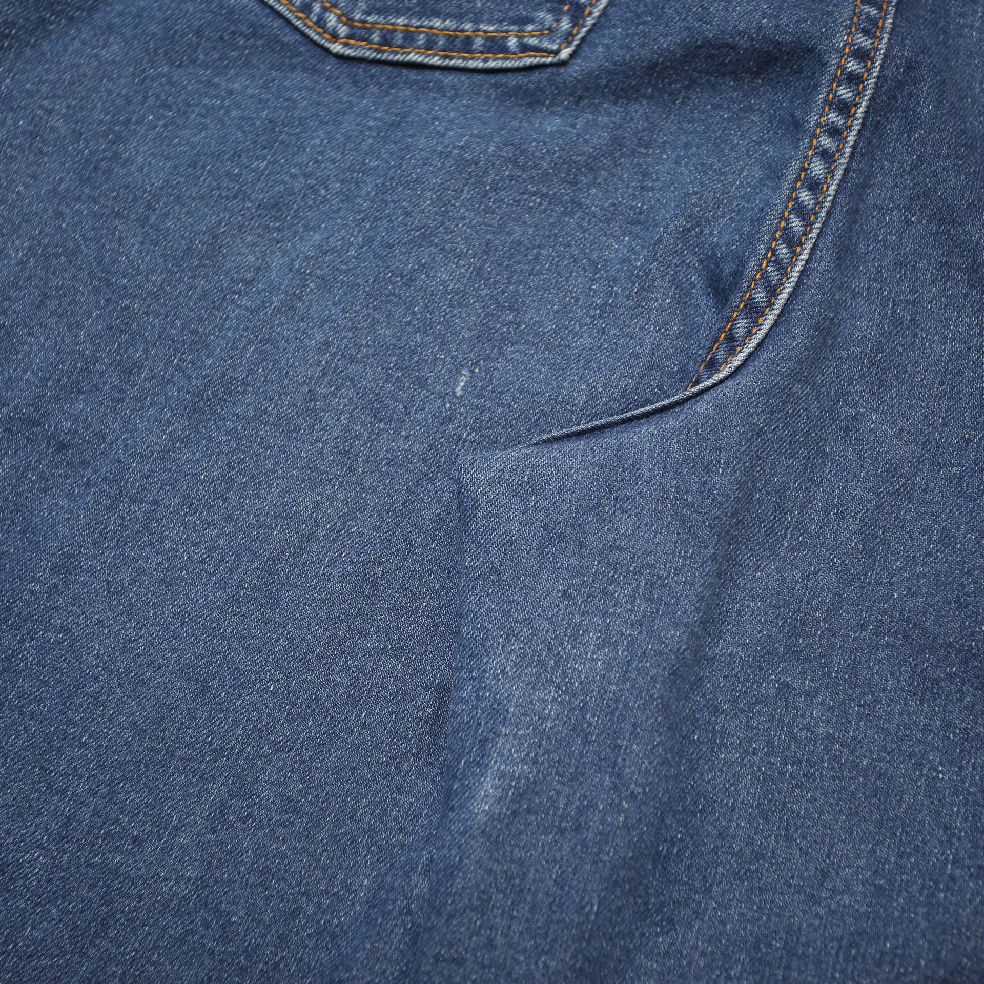 LEVI'S Womens Jeans Blue Regular Skinny Denim Medium W32 L30 Classic Zip Closure